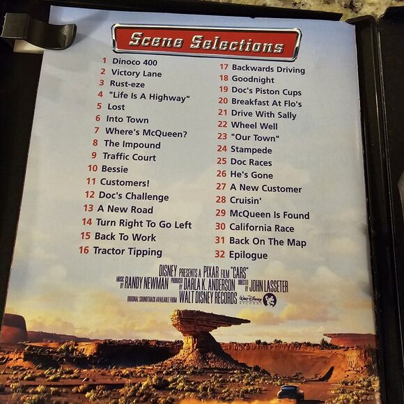 Disney PIXAR Cars Movie DVD 2009 Action Sport Rated G 116 Min Larry Cable Guy - Picture 5 of 6